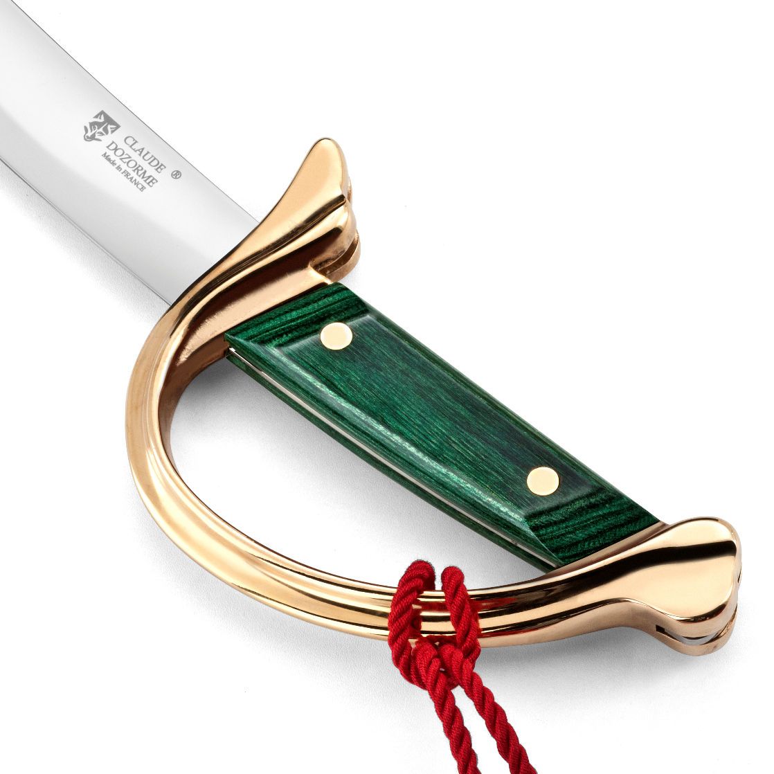 Claude Dozorme champagne sabers and corkscrews from France