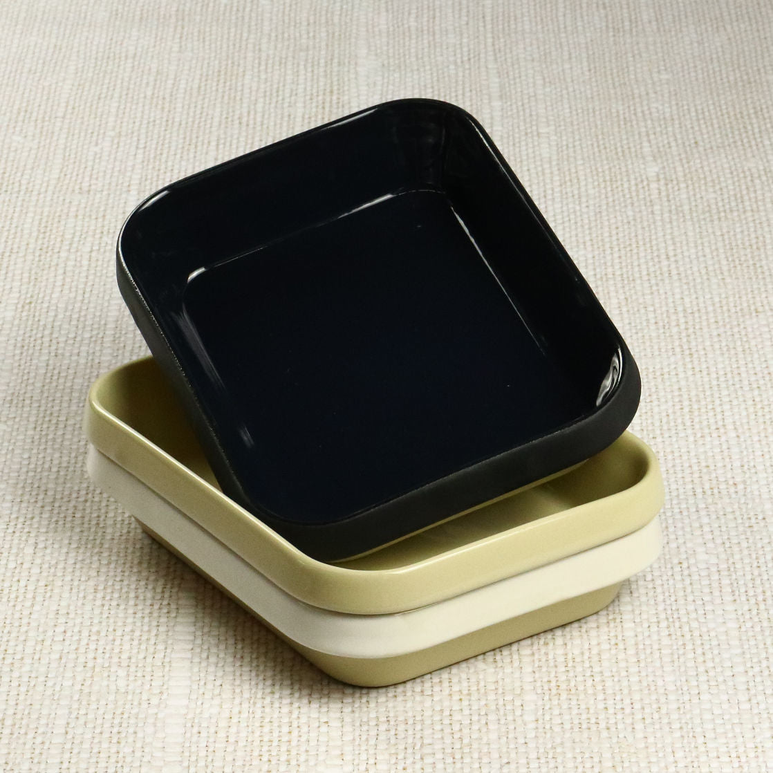 Rectangular Blue Terracotta Dish 23x18x4,5cm