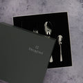 Degrenne 24 pieces grey box solid handle