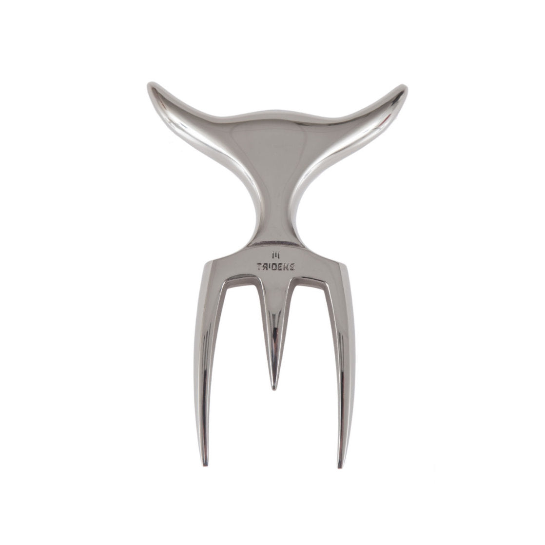 Brushed tridens White Background