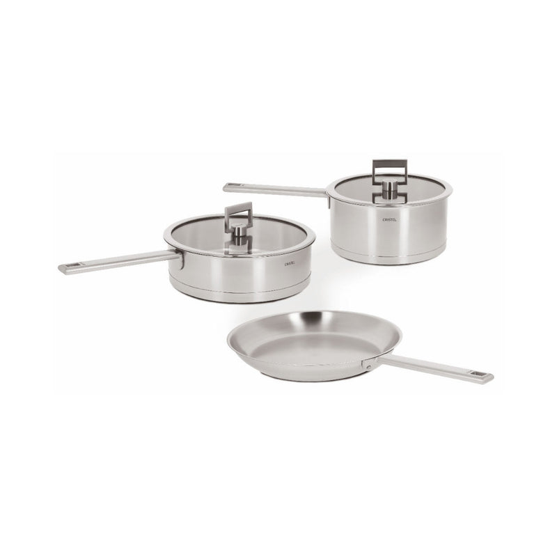 Cristel Fryingpans set and Cristel Saucepans set