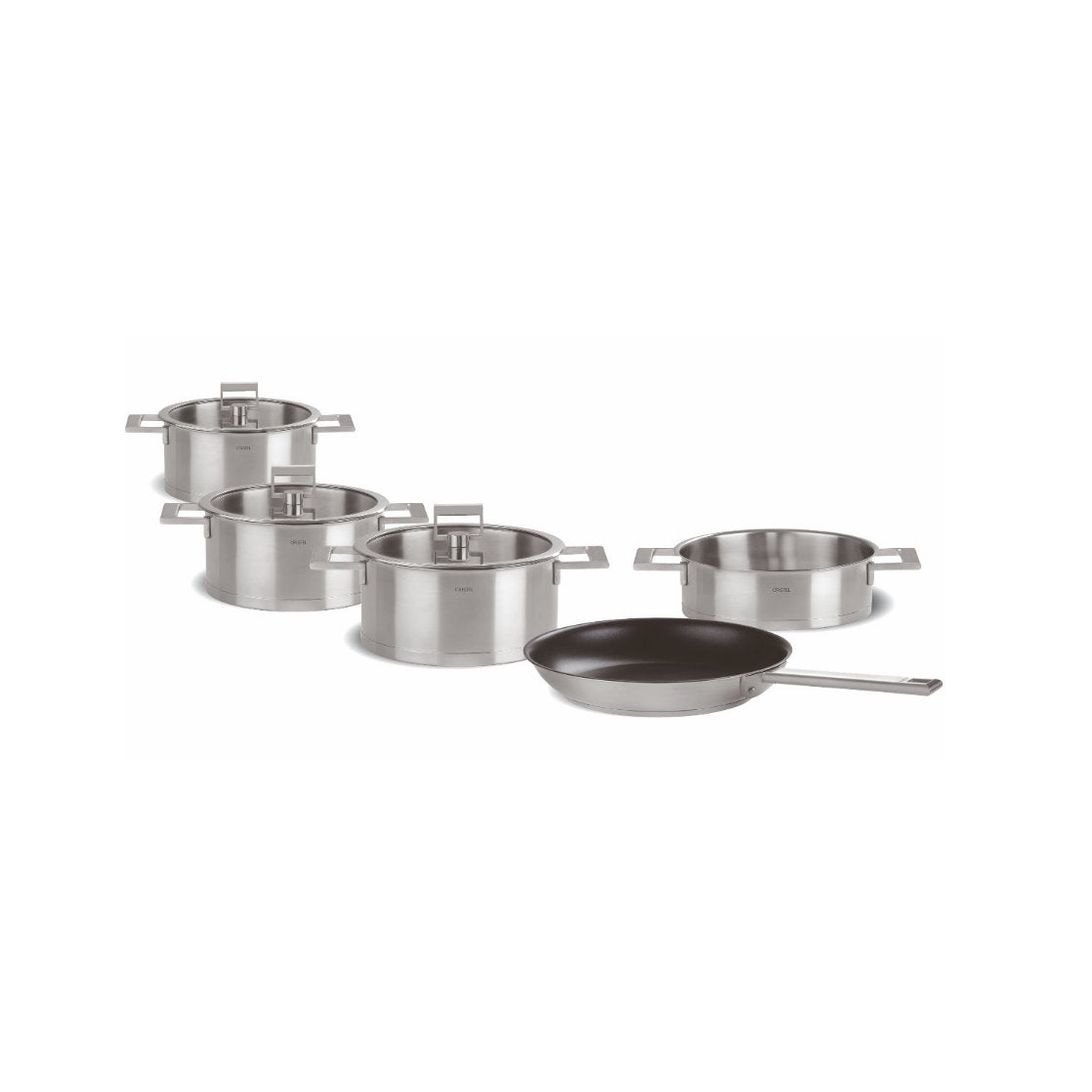 Cristel Set of the Cook – 8 Piece Premium Stainless Steel Cookware