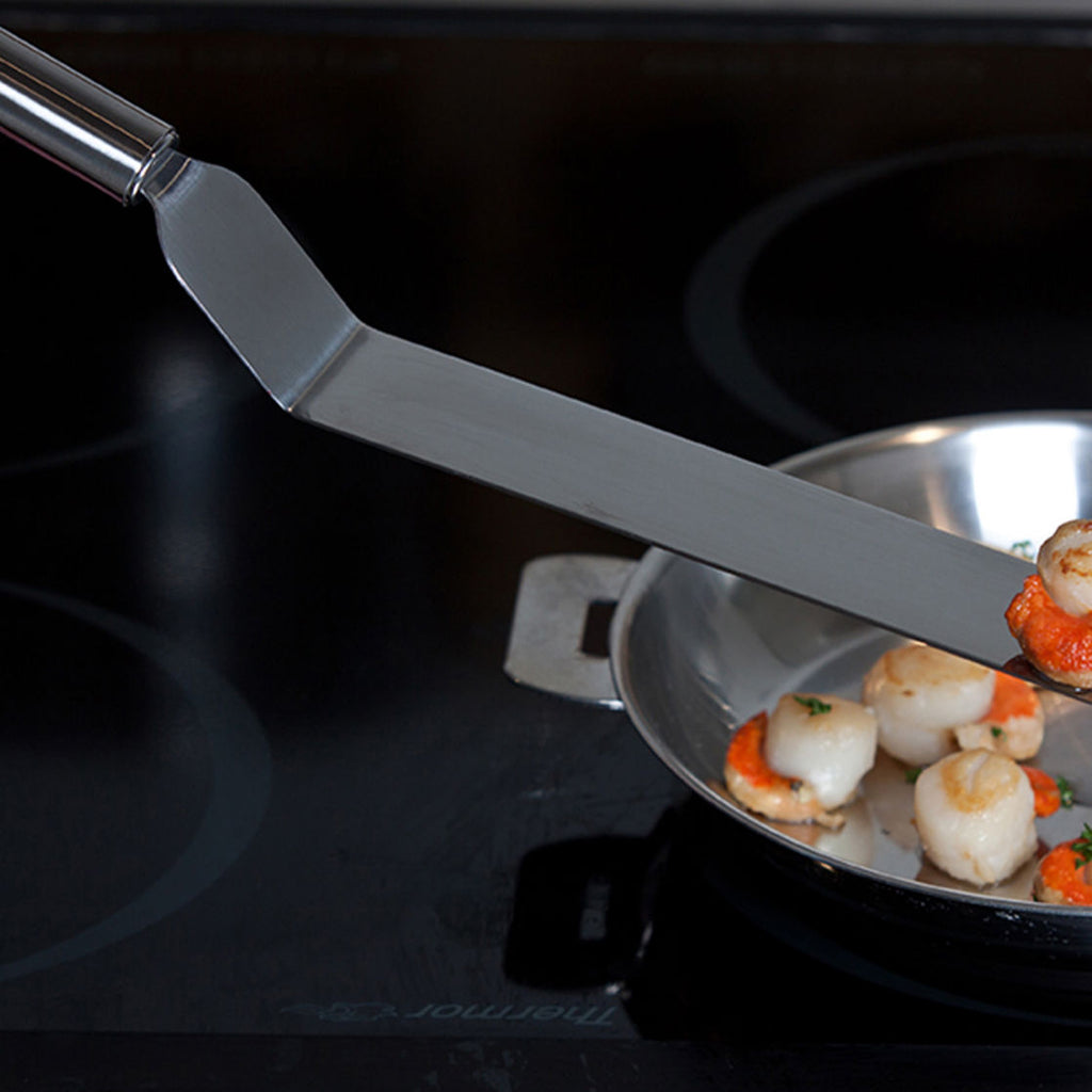 Cristel Angled Spatula Cooktop